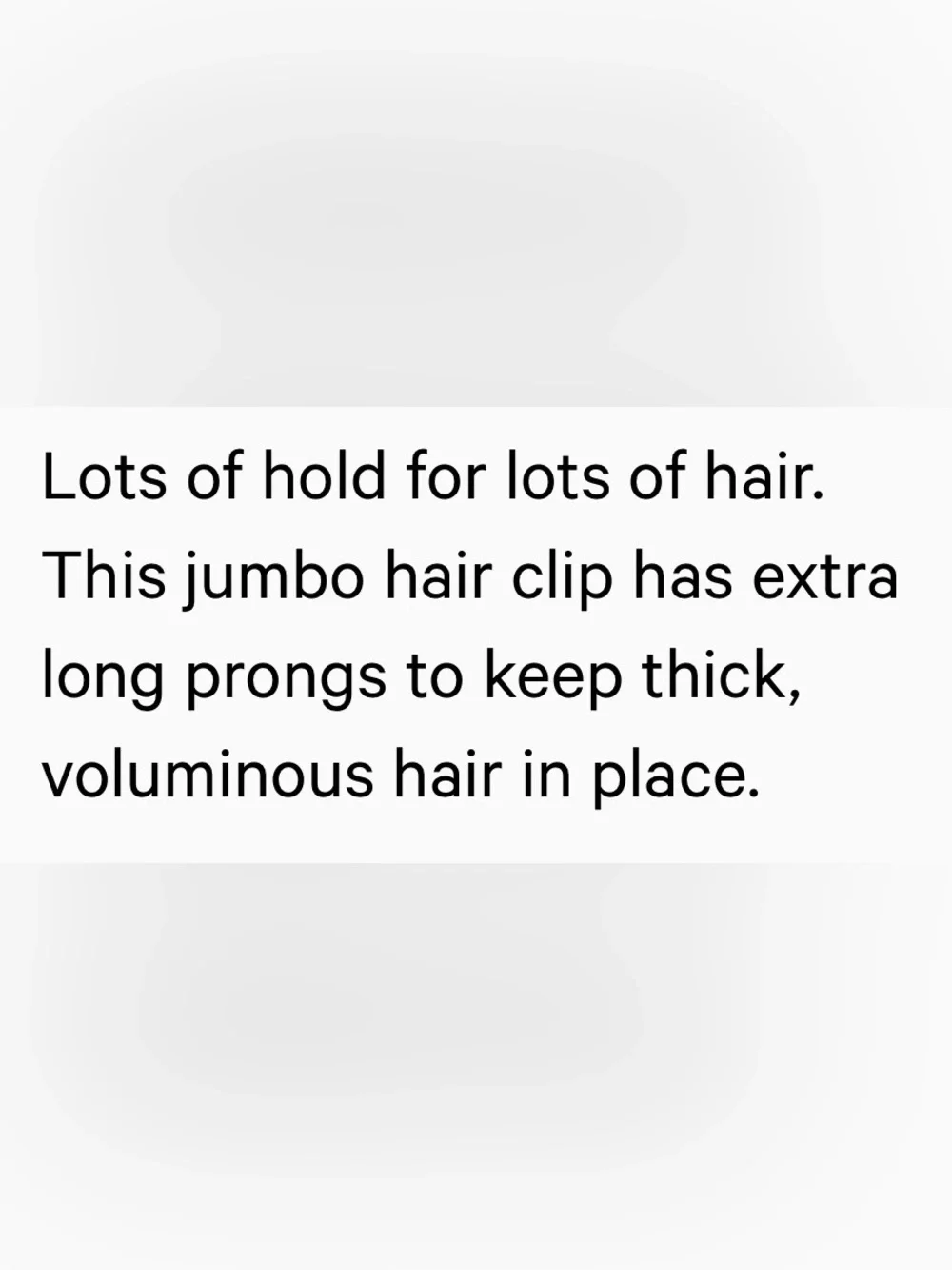 Lululemon Jumbo Claw Clip Willow Leaf/Matcha Magic - Picture 5 of 16